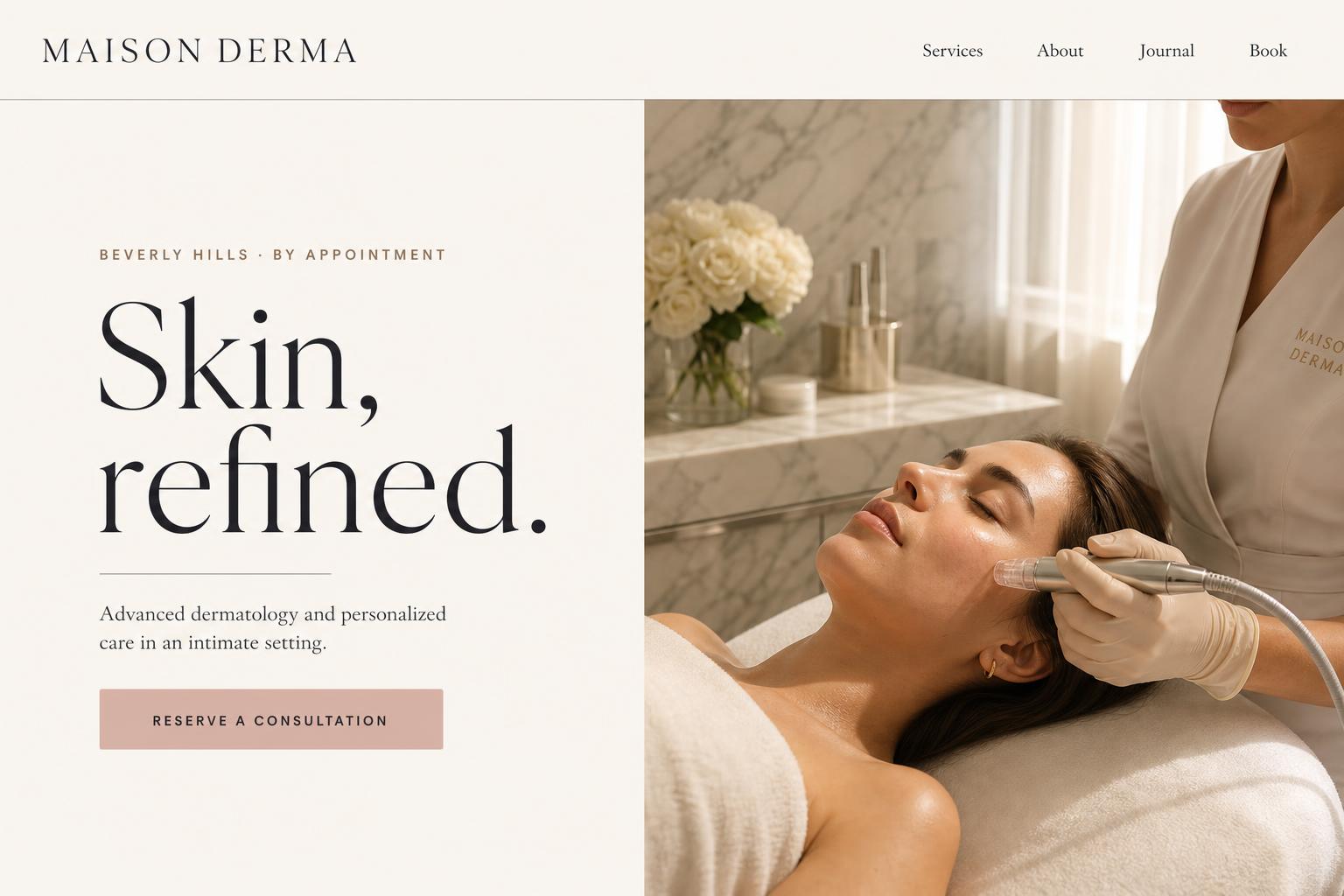 Beverly Hills Plastic Surgery website — Board-certified · Breast & body